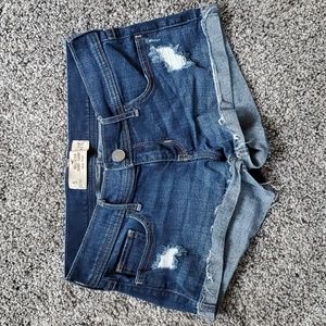 Hollister jean shorts